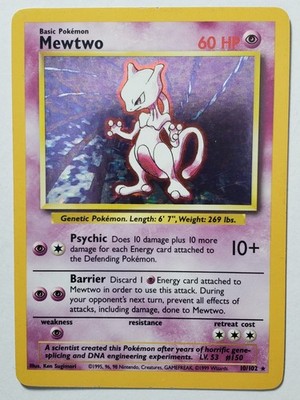 all 102 original pokemon cards list FRAMED ALL HOLOS Pokemon COMPLETE Original 151/150 AND Team Rocket COMPLETE have for your premier collection. HOLO Mewtwo 10/102 LP -