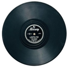 Jan August I Wonder Who's Kissing Her Now 10 Inch Shellac 78 RPM Mercury 1201