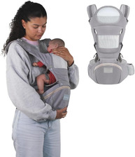 ® Kids, Marsupio Neonato, 6 in 1, Moley, Ergonomico, Multiposizione, 0-36 Mesi, 