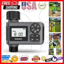 Programmable Garden Hose Faucet Timer - 3 Modes for Efficient Watering