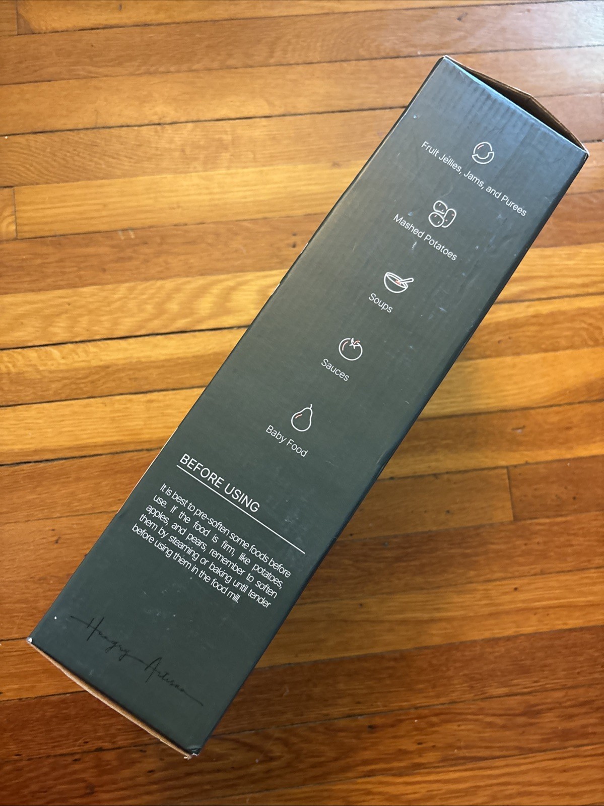 Hungry Artisan Stainless Steel Food Mill With 3 Grinding Discs Rotary Mill