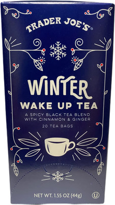 Trader Joe's Winter Wake Up Tea 20 Tea Bags Pack of 1 Caffeine Free