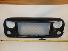 Grille For 2007-2014 Jeep Wrangler Jk Agressive Face 0004