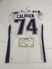 New England Patriots Shilique Calhoun Game Team Issued  Jersey 2019 Season