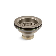  Brushed Bronze Kohler Duostrainer Basket Strainer and Sink Drain