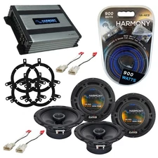 Toyota Sequoia 2003-2007 Factory Speaker Upgrade Harmony (2) R65 & HA-A400.4 Amp