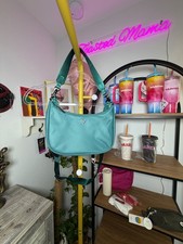 NWT Lululemon City Essentials Deep Marina Teal Adjustable Shoulder Strap Bag 3L