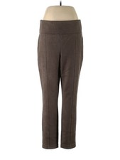 Andrew Marc for Walmart Women Brown Dress Pants L