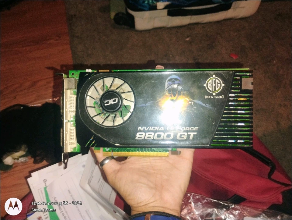 Tarjeta gráfica NVIDIA GeForce 9800 GT 2008 BFG Tech Foto 3 de 4
