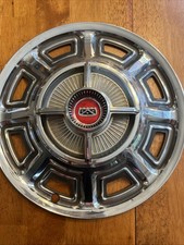 1966 66 Ford Fairlane Hubcap Wheel Cover Hub Cap 14 Oem Used Spinner 991 Set 4