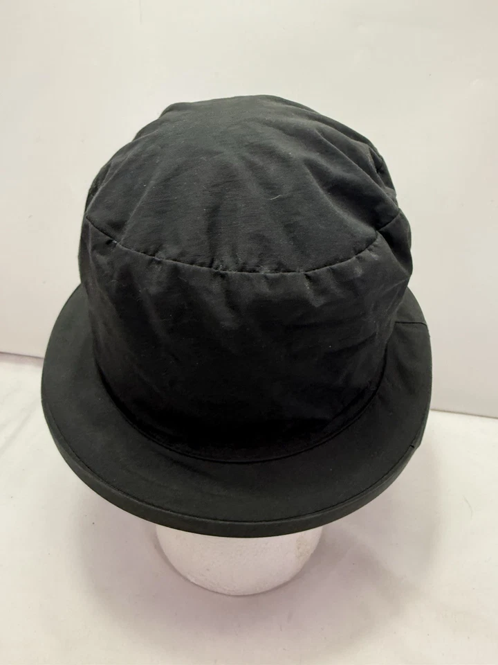 Sombrero de cubo vintage agradable faisán hecho en Canadá nailon negro Foto 3 de 4