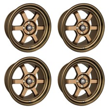 Set Of 4 Mst Time Attack 15x8 4x100 0 Matte Bronze Wbronze Machined Lip Rims Set Of 4 Mst Time Attack 15x8 4x100 0 Matte Bronze Wbronze Machined Lip Rims