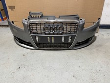 Audi A4 B7 S-Line Convertible Front Bumper In Grey LY7G Complete Genuine