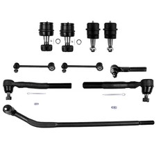 10x Drag Link Front Ball Joints Tie Rods Sway Bars For 2018 Jeep Wrangler JK