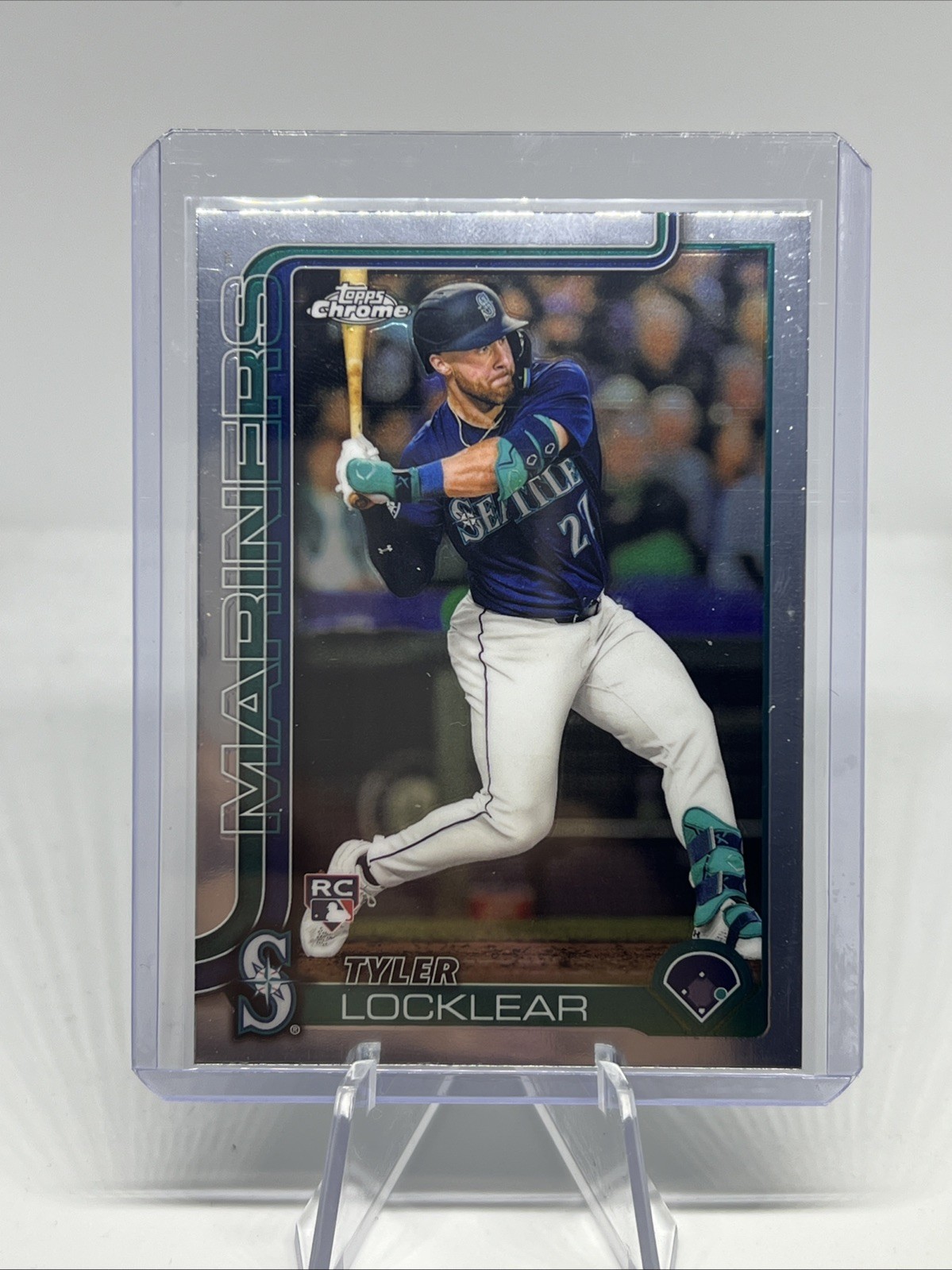 2025 Topps Chrome #41 Tyler Locklear Rookie Seattle Mariners