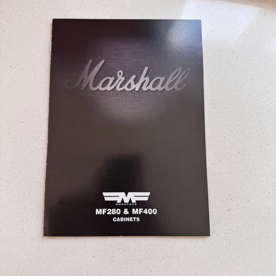 Marshall Amplifier Mode Four MF280 MF400 Original Handbuch Gitarre NOS