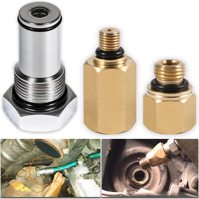 #ad 6.0 High Pressure Oil Pump IPR Valve Air Test Fitting Tool amp; Oil Rail Adapters L $23.22