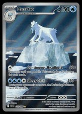 Beartic 110/086 Holo Illustration Rare Black Bolt Pokemon Near Mint on eBay