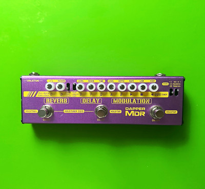 Valeton Dapper MDR Digital Multi-Effekt Pedal Reverb Delay Chorus Phaser Tremolo