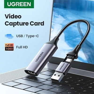 Video Capture Card 4K HDMI to USB Type-C Grabber Box For PC Camera Stream