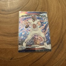 2024 Panini Prizm - Fireworks Baker Mayfield #6 No Huddle Prizm