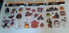 27pc Halloween Window Stickers Clings 3 packs of 9 NEW