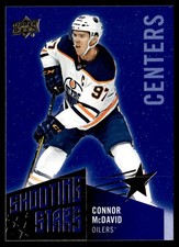 2018-19 Upper Deck Shooting Stars Centers Connor McDavid Edmonton Oilers #SSC-1