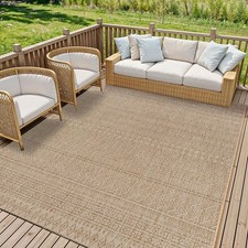 Image of Geometric Outdoor Rug - Indoor Outdoor Rug Large, Altea 200x275 cm - Patio Rugs
