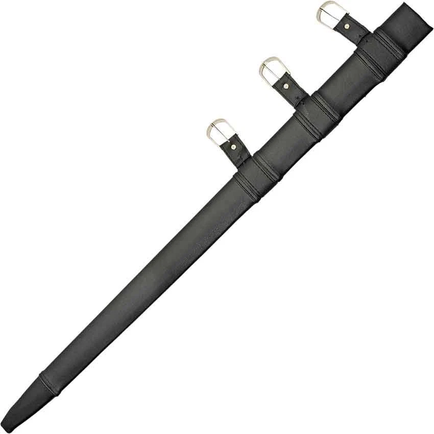 Espada Caballero Corona Medieval Hecha a Mano Negra Full Tang Acero al Carbono | Listo para Batalla Foto 4 de 4