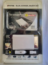 VECTOR Slim Power Inverter - 100 Watt - Mobile AC Power - Brand New - NIP