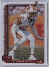 Benjamin Morrison Rookie RC 2025 Topps Chrome Refractor 355 Tampa Bay Buccaneers