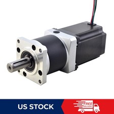 10:1 High Precision Planetary Gearbox for Nema 23 Stepper Motor 76mm 2.9A  14mm