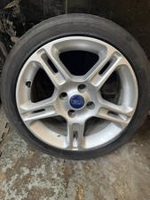 16" FORD FIESTA ZETEC S MK 7 MK 8 5 SPLIT SPOKE 4 STUD ALLOY WHEEL