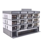 Outland Models Downtown 4-Story Apartment(White) Stackable 1:87 HO Scale