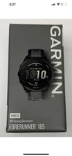 Garmin Forerunner 165 GPS Running Smartwatch Black Colorful AMOLED Display