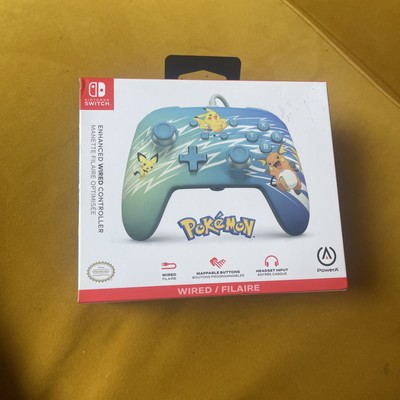 Pokemon Pikachu PowerA Enhanced Wired Controller Nintendo Switch - Neu & Sealed