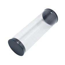 4Pcs Portable Ball Case Golf Barrels Clear Tube Carrying Case Plastic Tubes