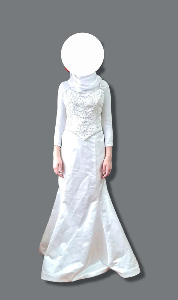 Demetrios Wedding Dress Size 9 - Image 4 of 4