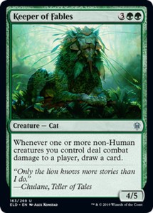 Keeper of Fables x4 - Throne of Eldraine - NM-Mint, English - Throne of Eldraine