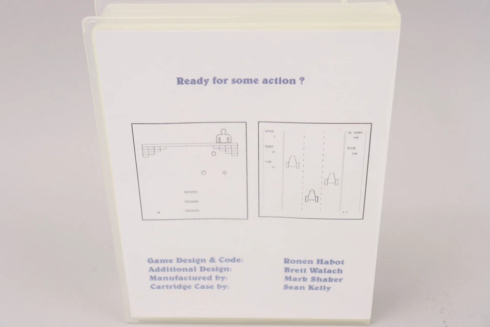 Vaboom! Vectrace GCE Vectrex Homebrew 2-in-1 Cart Ronen Habot 2000 NIB CIB - Image 3 of 4