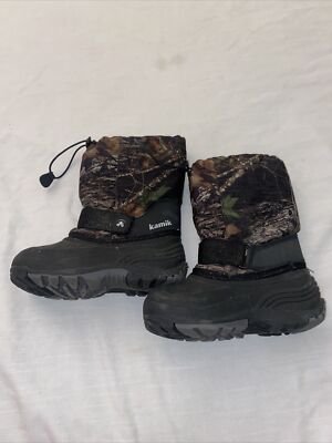 kamik kids snow boots Size 13