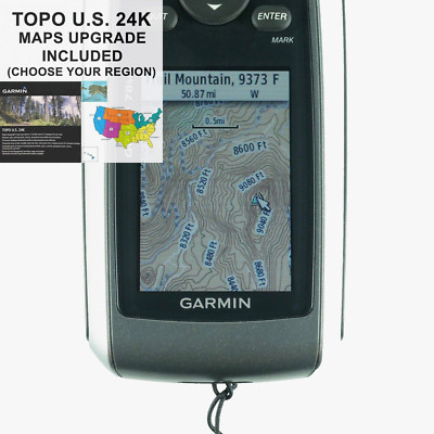 Garmin GPSMAP 78sc w/ Maps Upgrade TOPO U.S. 24K Trails & BlueChart G2 ...