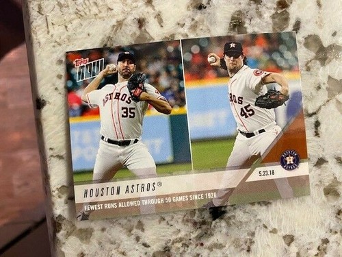 2018 Topps Now 243 HOUSTON ASTROS®