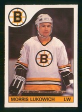 MORRIS LUKOWICH 1985-86 O-PEE-CHEE 85-86 NO 129 NRMINT+             7486