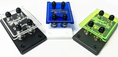 SOUND MEKANIX Heavy Duty Dual (2 Spot) Bolt ANL Fuse Holder - Pass Thru - Made in USA