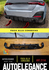 🔥 2114 Diffusor Passend Für BMW Serie 4 G26 20 + Gran Coupe Msport Schwarz