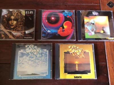 Eloy [5 CD Alben] Dawn Power And The Passion Performance RA Destination