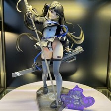 Dwa juanowe spot piękność dziewczyna anime niebieski model dekoracja skrzyp zielony ręka do gi