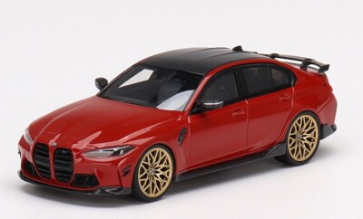 BMW M3 M-Performance (G80) Toronto Red in 1:43 scale by True Scale Miniatures