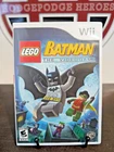 LEGO Batman: The Videogame - Nintendo Wii - CIB - Cleaned/Tested - See Details**